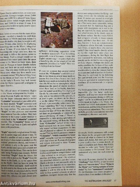 The Australasian Ufologist Magazine 1/2003