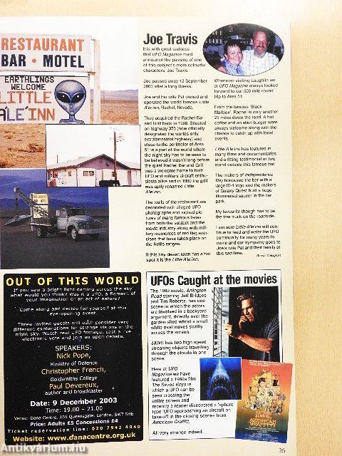 UFO Magazine November/December 2003