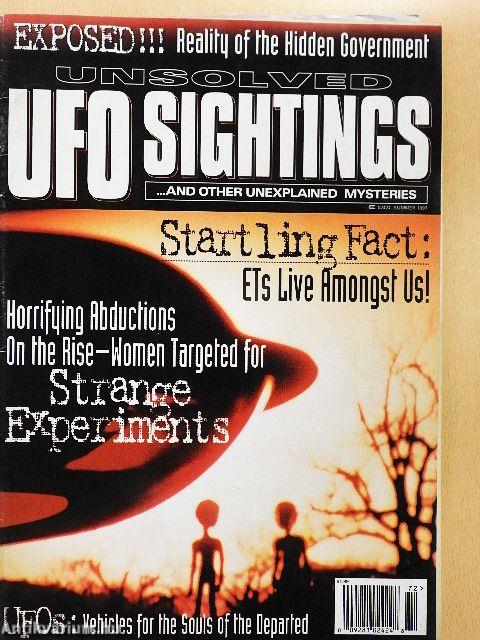 Unsolved UFO Sightings and Other Unexplained Mysteries Summer 1997