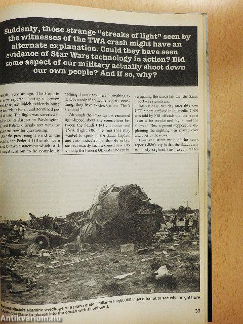 Unsolved UFO Sightings and Other Unexplained Mysteries Summer 1997