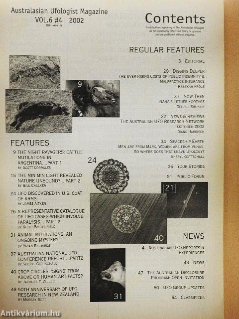 The Australasian Ufologist Magazine 4/2002