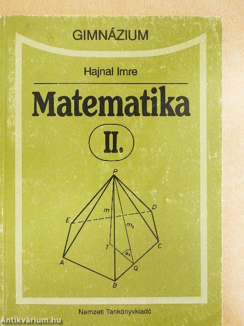 Matematika II.