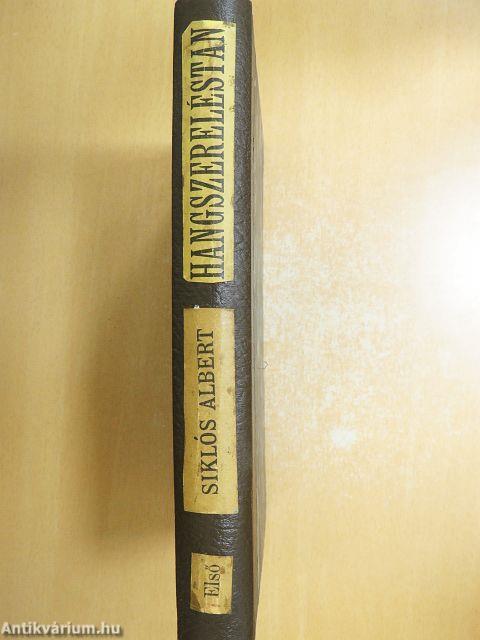 Hangszereléstan elméleti és gyakorlati alapon I.