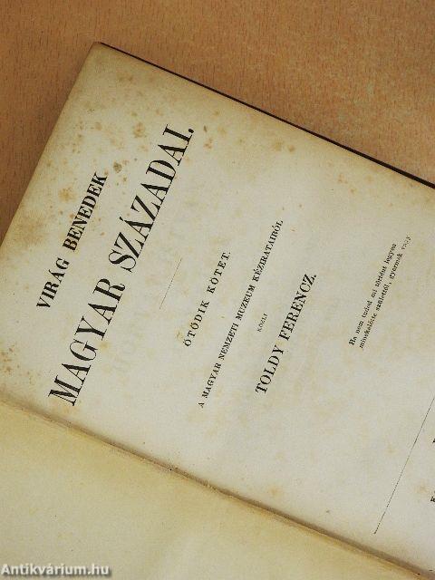 Virág Benedek magyar századai V./Virág Benedek poétai munkái