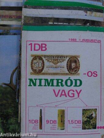 Nimród 1984-1988. (vegyes számok) (30 db)