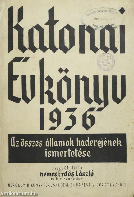 Katonai évkönyv 1936