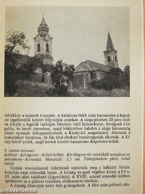 Káli-medence - Tájvédelmi körzet II./Túrák