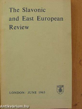 The Slavonic and East European Review June 1965