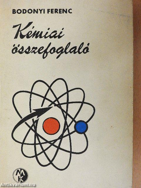 Kémiai összefoglaló
