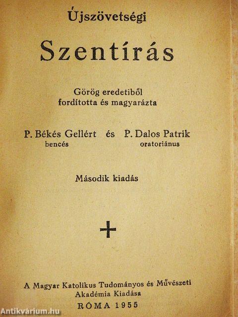 Újszövetségi Szentírás