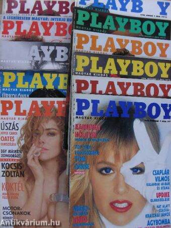Playboy 1990. (nem teljes évfolyam)