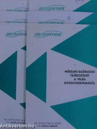 Műszaki-gazdasági tájékoztató a világ gyógyszeriparáról 1998. január-december