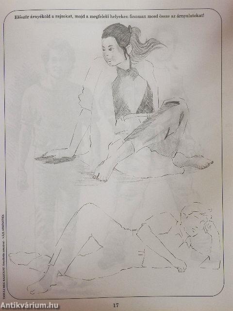 Árnyékolás ceruzával - Vázlatkészítés