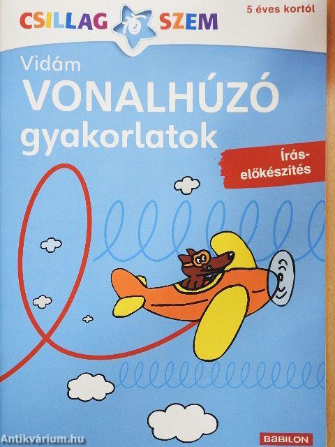 Vidám vonalhúzó gyakorlatok