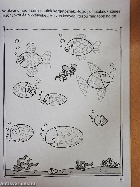 Vidám vonalhúzó gyakorlatok