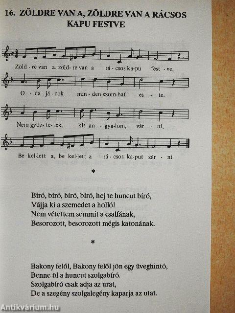 Ha dalolni támad kedvem...