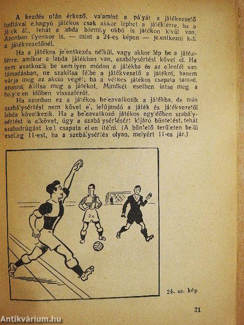 A labdarúgó játékvezetés iskolája