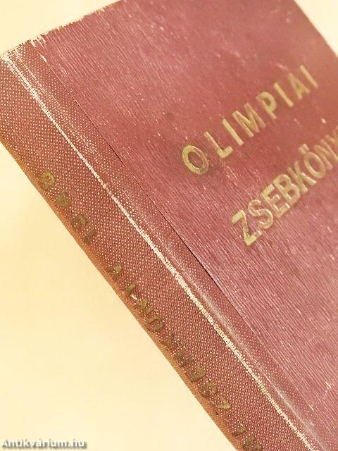 Magyar olimpiai zsebkönyv 1948