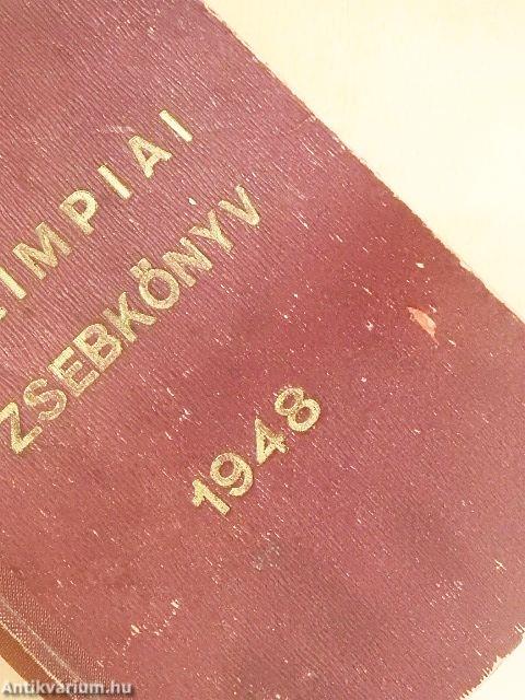 Magyar olimpiai zsebkönyv 1948