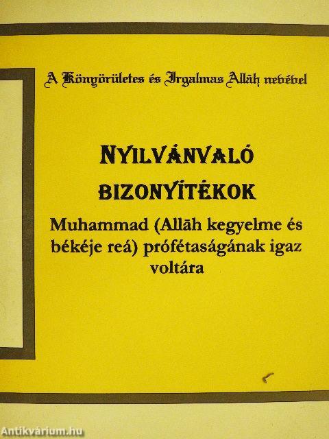 Nyilvánvaló bizonyítékok