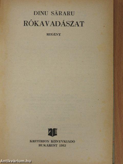 Rókavadászat