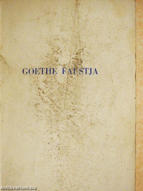 Goethe Faustja