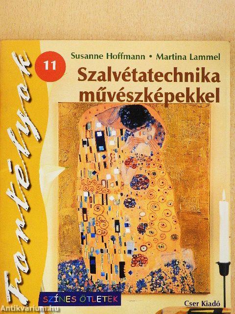 Szalvétatechnika művészképekkel