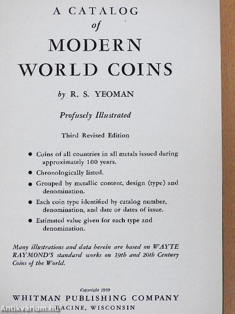A Catalog of Modern World Coins