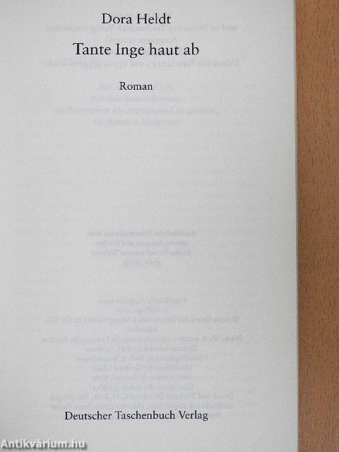 Tante Inge haut ab