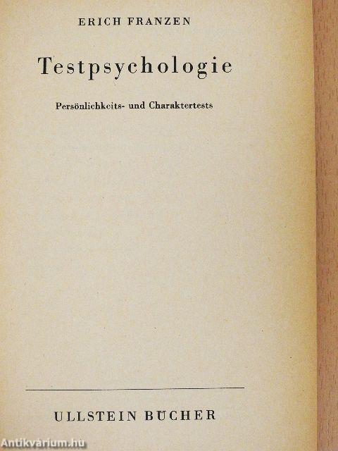 Testpsychologie