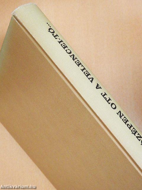 S középen ott a Velencei-tó...