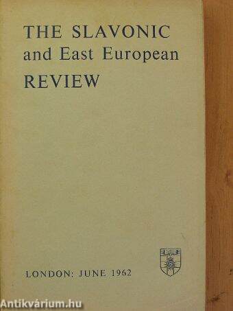 The Slavonic and East European Review June 1962
