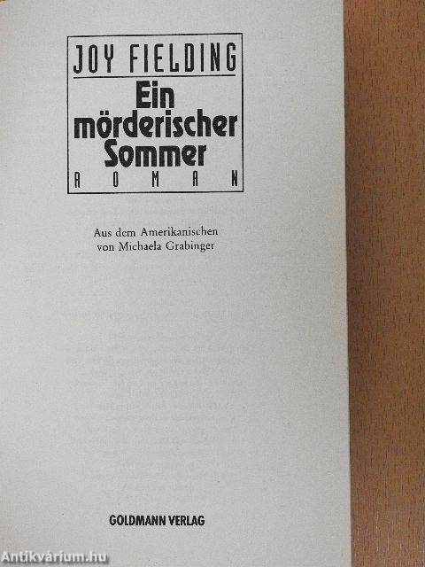 Ein mörderischer Sommer