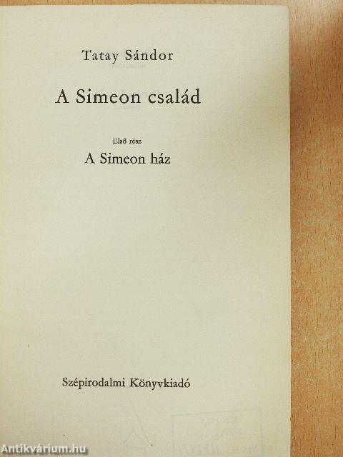 A Simeon család 1-3.