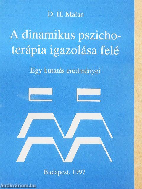 A dinamikus pszichoterápia igazolása felé