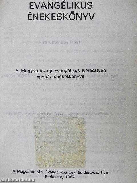 Evangélikus énekeskönyv
