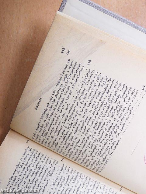 Az absolutismus kora Magyarországon III. (töredék)