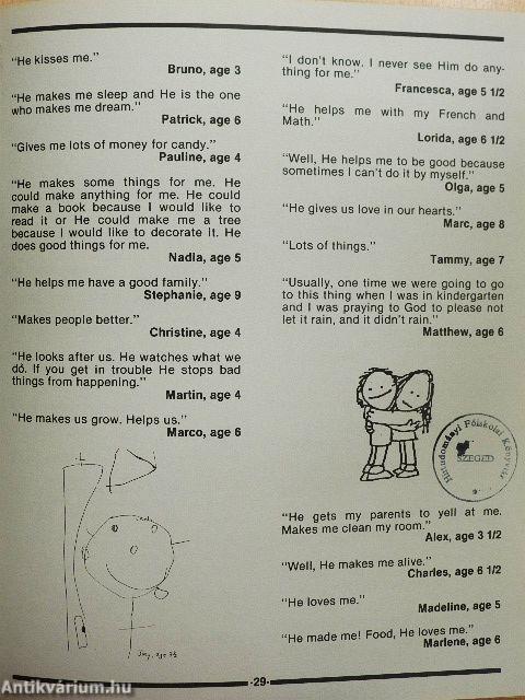 What children say about God