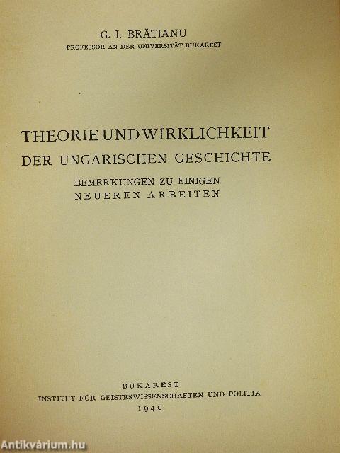 Theorie und Wirklichkeit