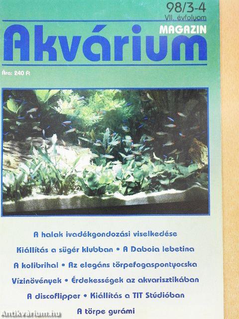Akvárium Magazin 1998. (fél évfolyam)