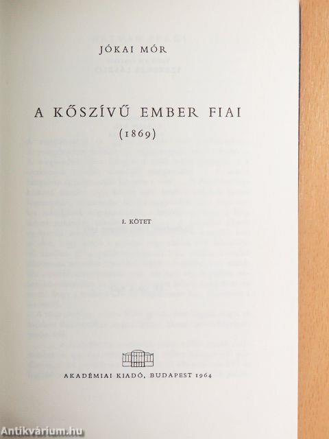 A kőszívű ember fiai I-II.