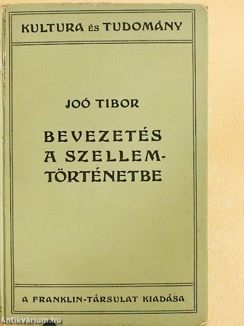 Bevezetés a szellemtörténetbe