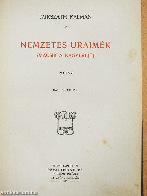 Nemzetes uraimék