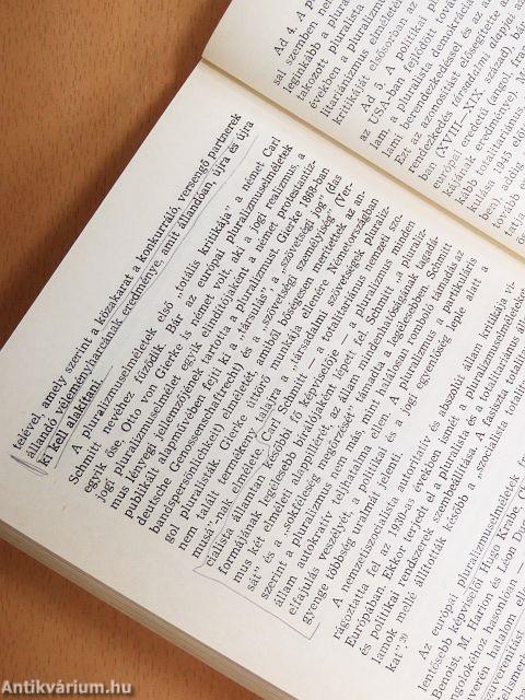 Politikai rendszer és demokrácia