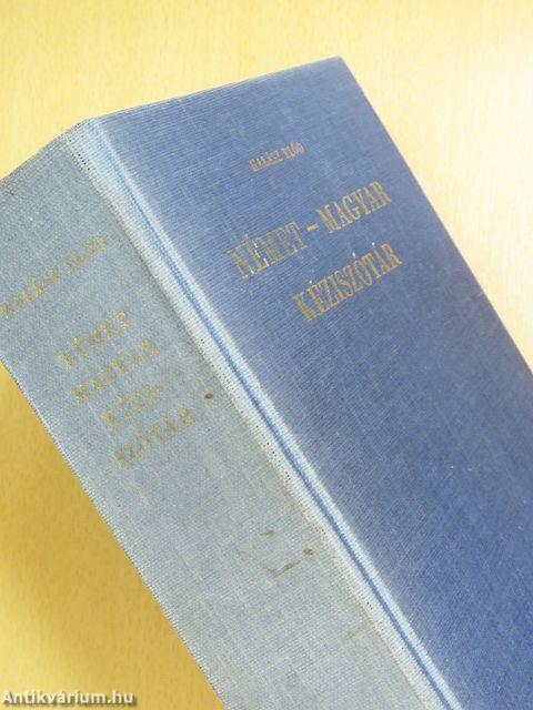 Német-magyar kéziszótár