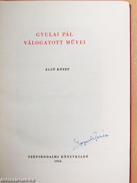 Gyulai Pál válogatott művei I.