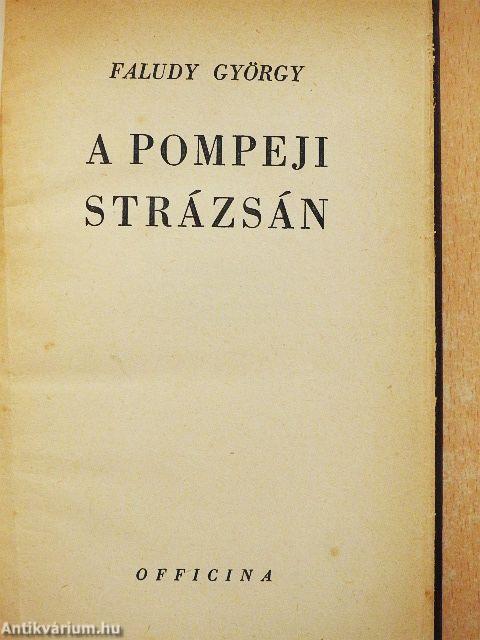 A pompeji strázsán