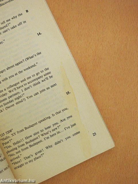 Hogy mondjuk angolul?