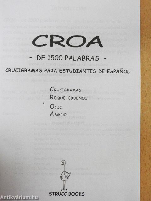 Croa - de 1500 Palabras