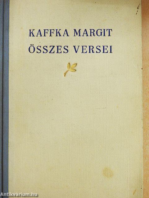 Kaffka Margit összes versei